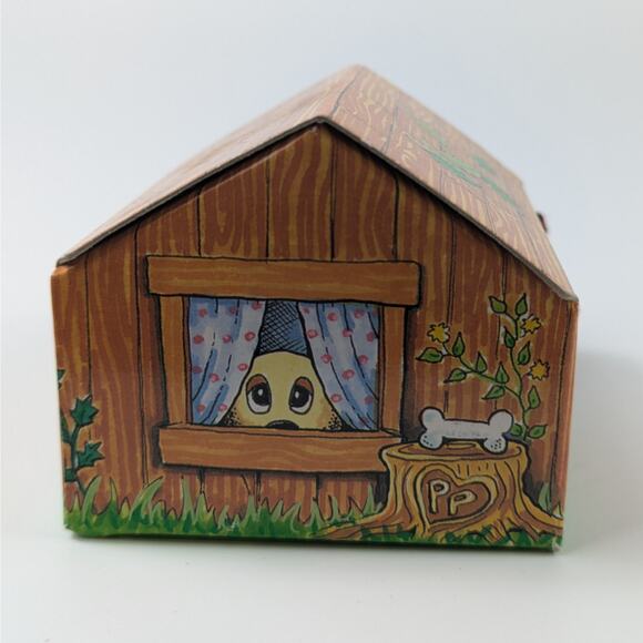 1998 Pound Puppies Plush 07/12 Mary Meyer Doghouse Puppy Dog Collectible Box - Picture 3 of 11